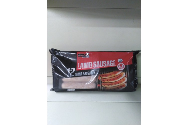 Dealiciou Mealz 12 Lamb Sausages 684g