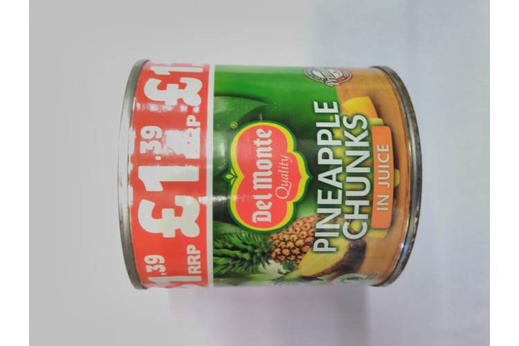 Del Monte Quality Pine Apple In Juice 415g