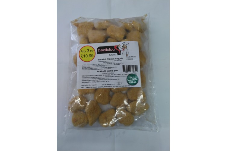  Dealiciou Mealz  Breaded Chicken Nuggets 680 g