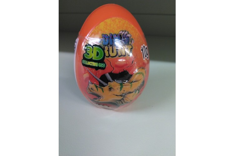 Dino Hunt 3D Collection Egg 10g 