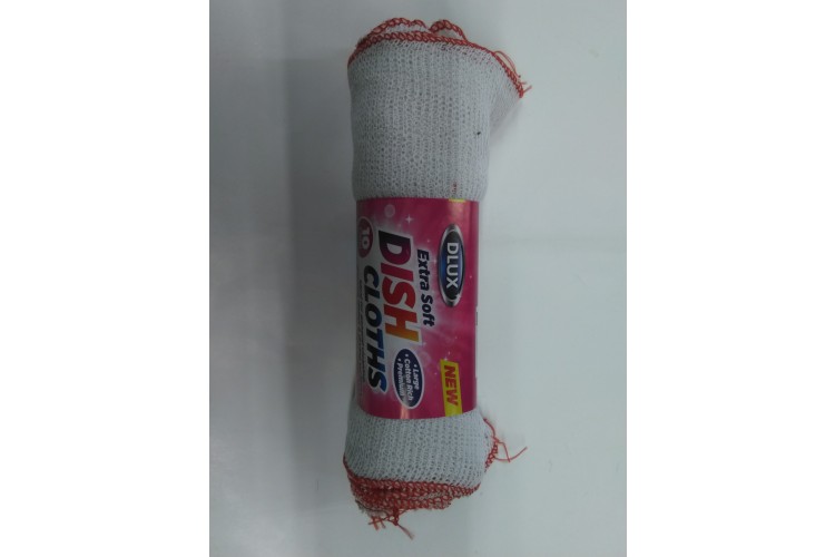 DLUX Extra Soft Dish Cloths 10Pcs