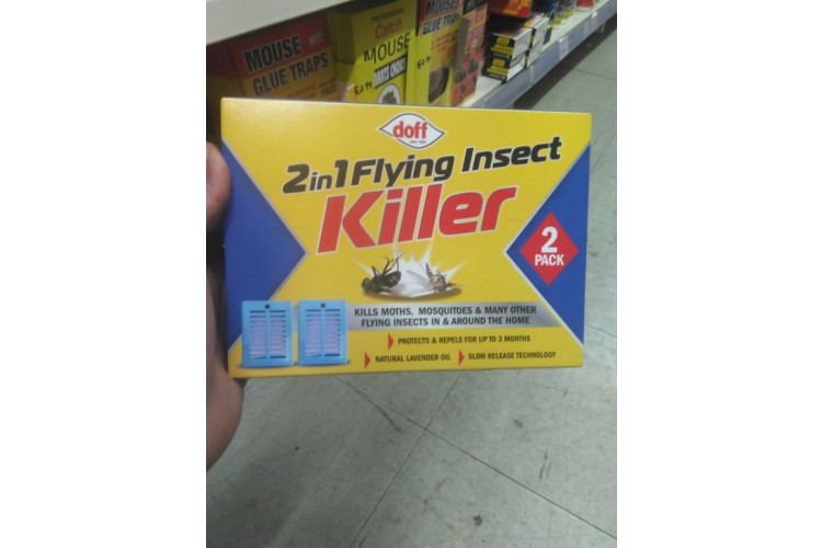 Doff 2 in 1 Flying Insect Killer 2 Pack