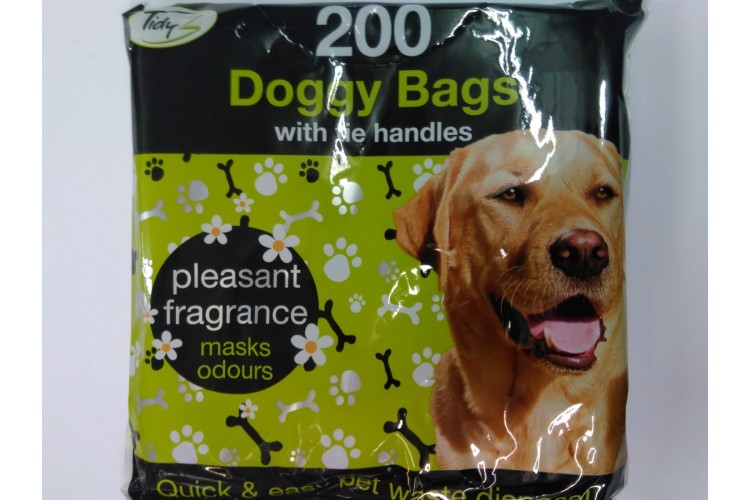 Doggy Bags with tie handles 200