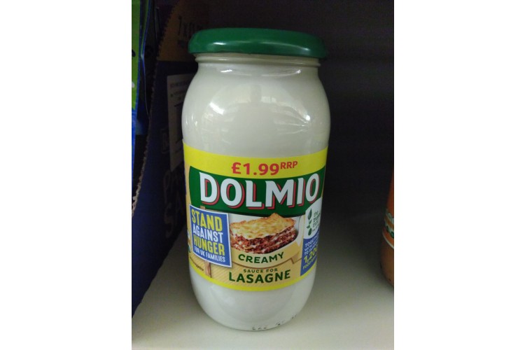 Dolmio Creamy Sauce for Lasagne  500G