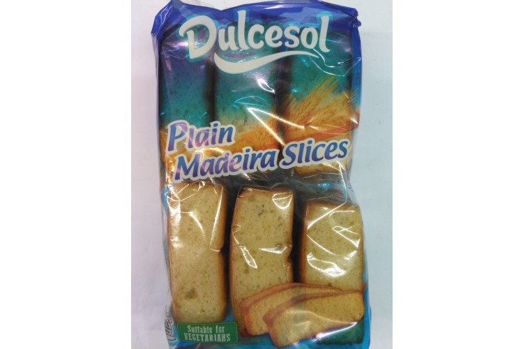 Dulcesol Plain Madeira Slices 370g