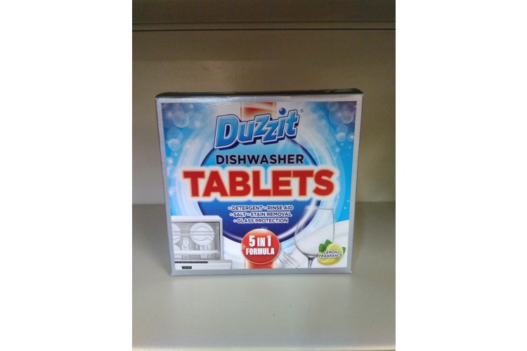 Duzzit DISHWASHER TABLETS 5 IN 1 Formula
