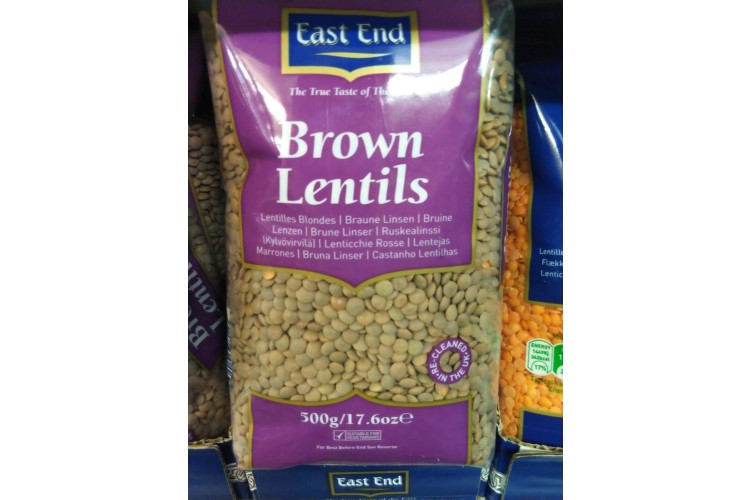 East End Brown Lentils 500g