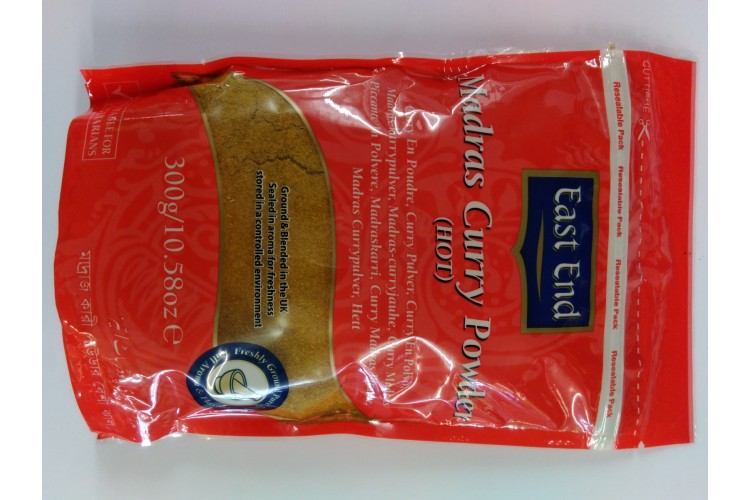 East End Madras Curry Powder (HOT) 300g Zip