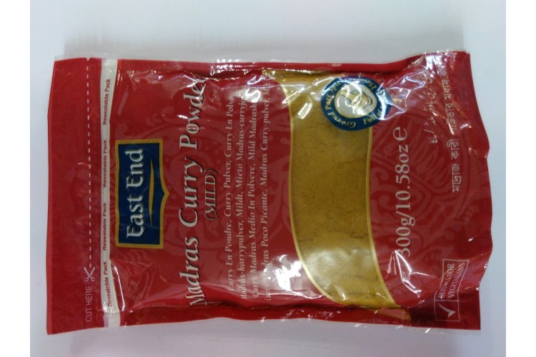 East End Madras Curry Powder (MILD) 300g Zip Bag