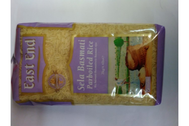East End Sela Parboiled Rice 2kg