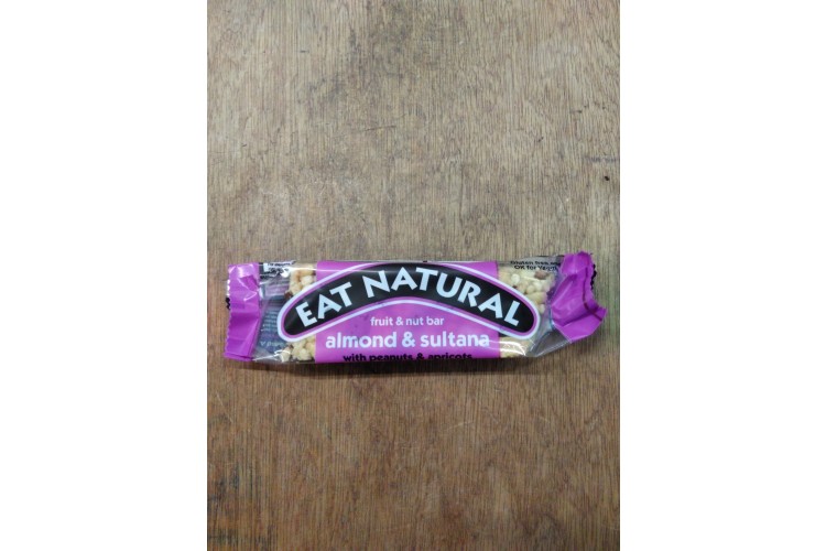 Eat Natural Fruit & Nut Bar Almond & Sultana with Peanuts & Apricots