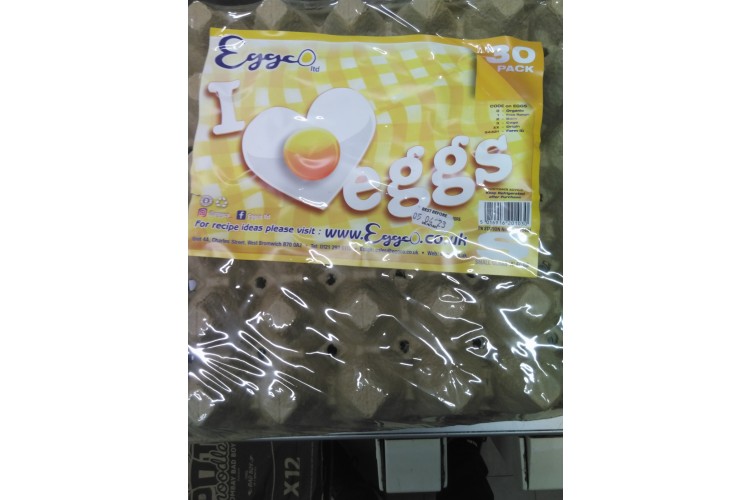 Eggco I Love Eggs 30 pack Small Tray 