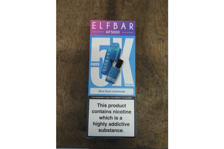Elfbar AF5000 Blue Razz Lemonade 20 mg/ml