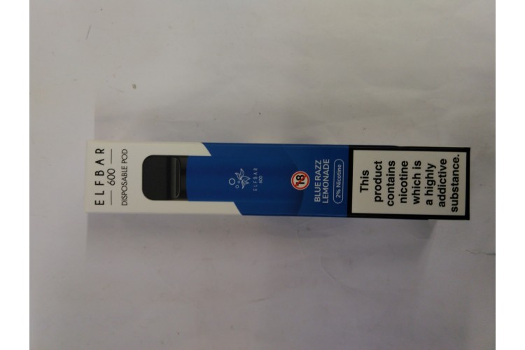 ELFBAR BLUE RAZZ LEMONADE 600 PUFFS