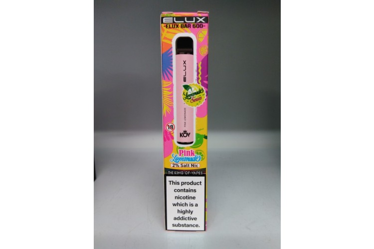 Elux Bar Pink Lemonade 600 Puffs