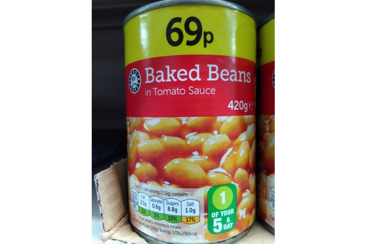 Euro Shopper Baked Beans in Tomatoes Sauce 420g