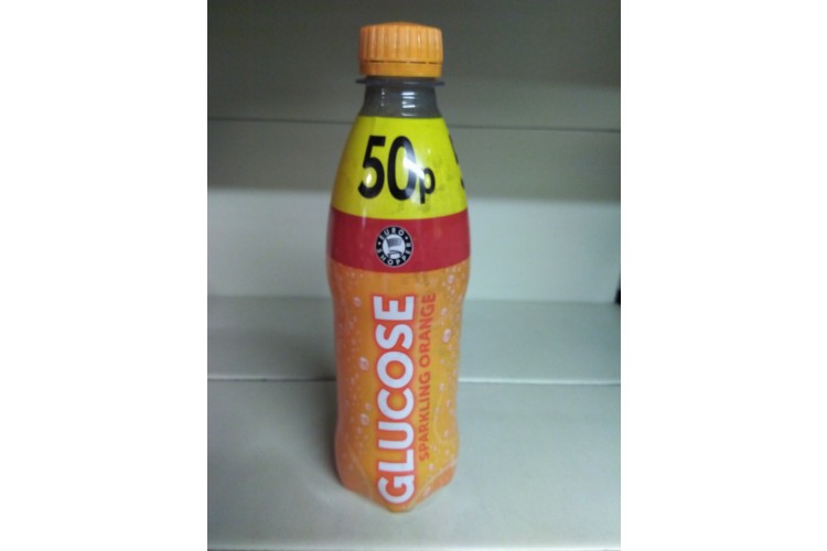 Euro Shopper Glucose Sparkling Orange 380ml
