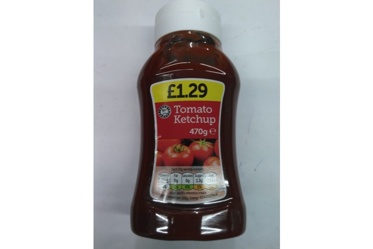 Euro Shopper Tomato Ketchup 470g