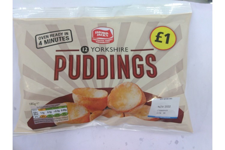 FARMER JACK'S Yorkshire Puddings 185g