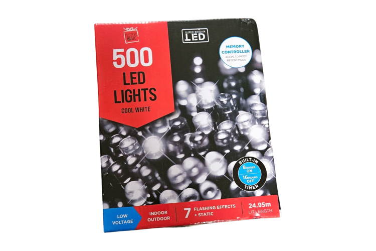 Festive Magic 500 LED Lights Cool White