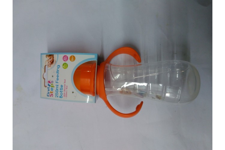 FIRST STEPS Feeding Bottle with Gripper 250ml