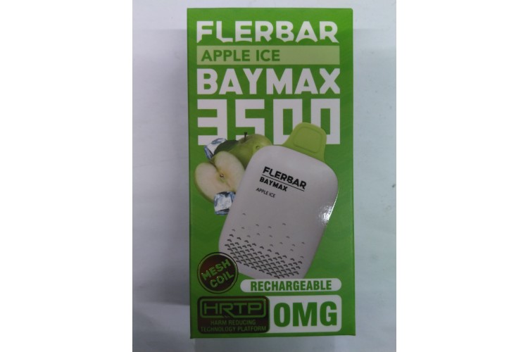 Flerbar Apple Ice 3500 Mesh Coil 0mg Cherry