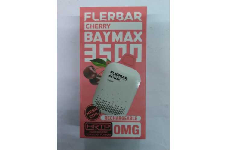 Flerbar Baymax 3500 Mesh Coil 0mg Cherry