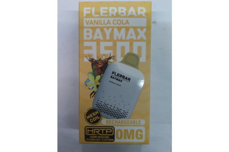 Flerbar Baymax 3500 Mesh Coil 0mg Vanilla Cola