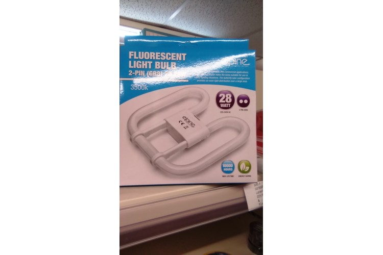 Fluorescent Light Bulb 2 pin 28W