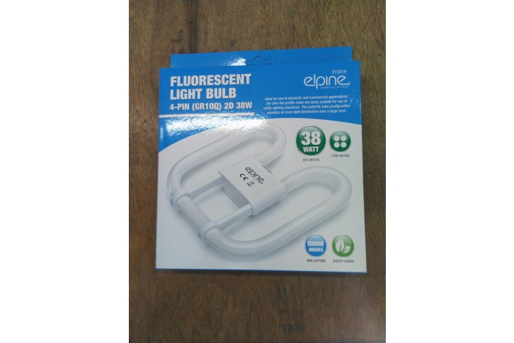 Fluorescent Light Bulb 4 pin 38W