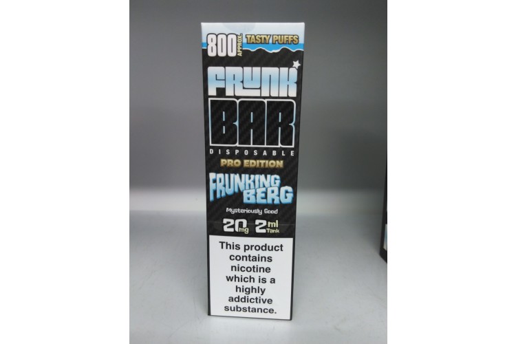 Frunk Bar Pro Frunking Berg 800 Puffs 20mg 2ml