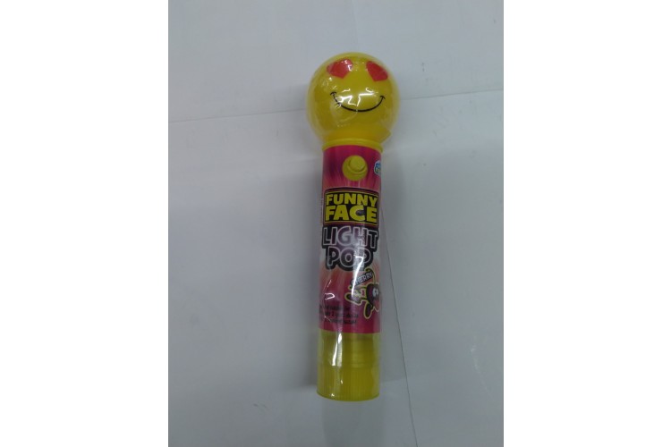 Funny Face Light Pop Cherry,Strawberry,Blue Rasberry