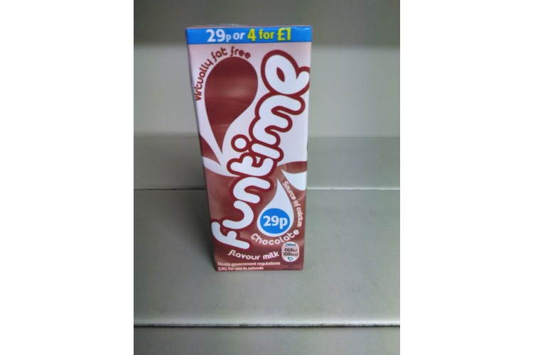 Funtime Chocolate flavour Milk 200ml