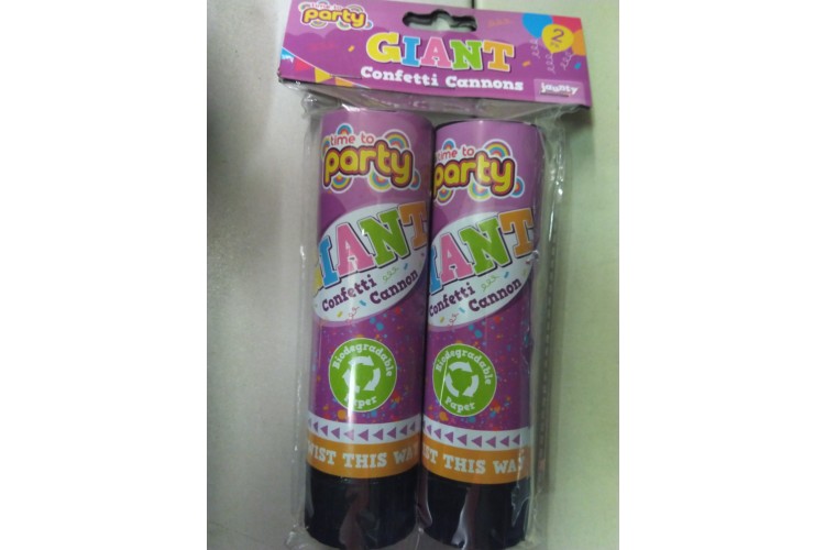 Giant Confetti Cannons 