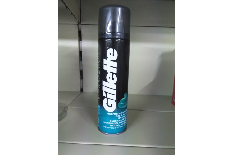 Gillette Sensitive Shave Gel 200ml