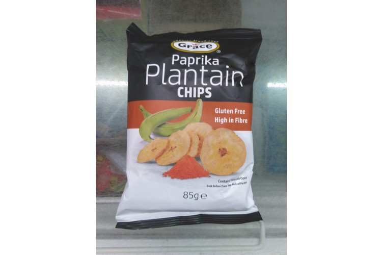 Grace Paprika Plantain Chips 85g