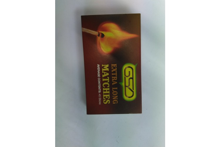 GSD Extra Long Matches 45 sticks 