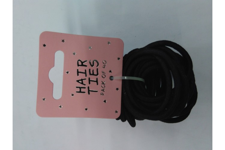 Hair Ties Pack Of 40