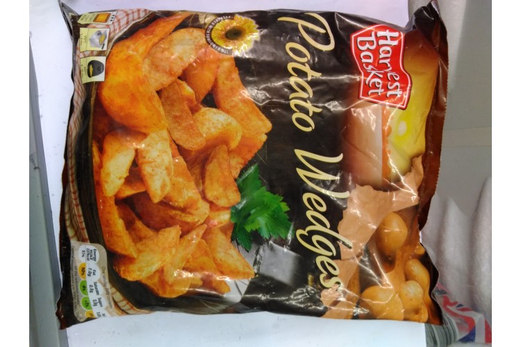 HARVEST BASKET Potato Wedges 1kg