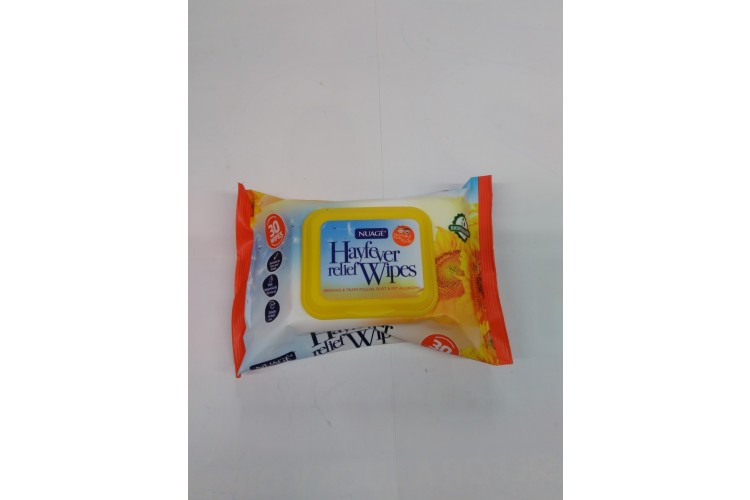 Hayfever Relief Wipes Nuage 30 Wipes