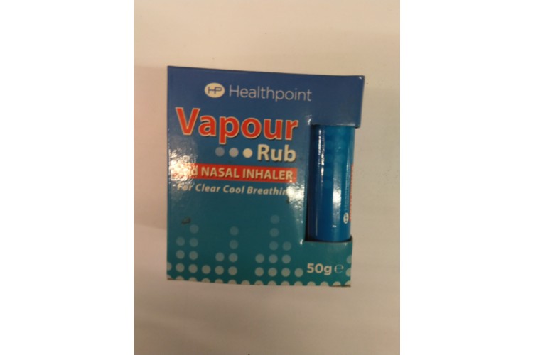 Healthpoint Vapour Rub And Nasal Inhaler