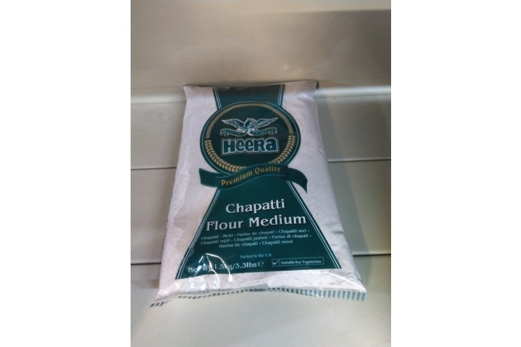 Heera Chapatti Flour Medium 1.5KG