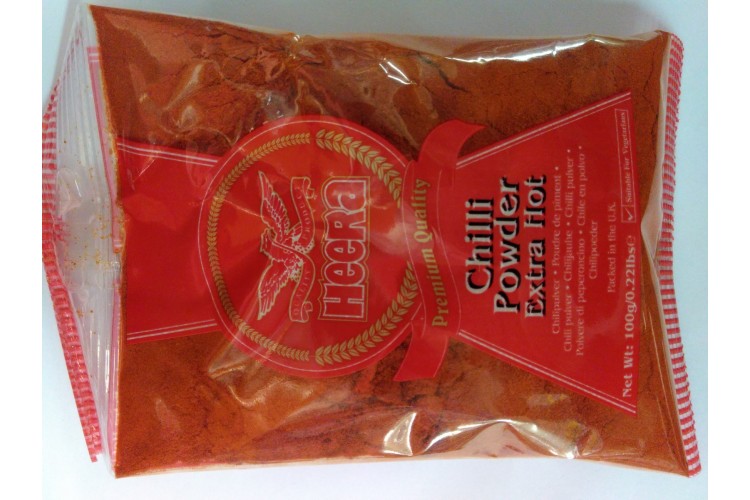 HEERA CHILLI POWDER EXTRA HOT 100g