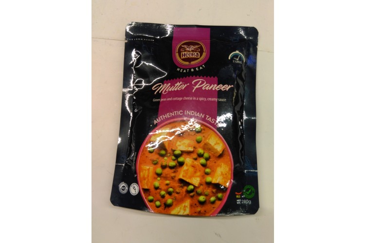 HEERA MUTTER PANEER 280G (Pouch)