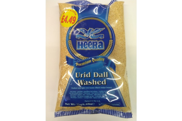 HEERA Urid Dall Washed 2KG