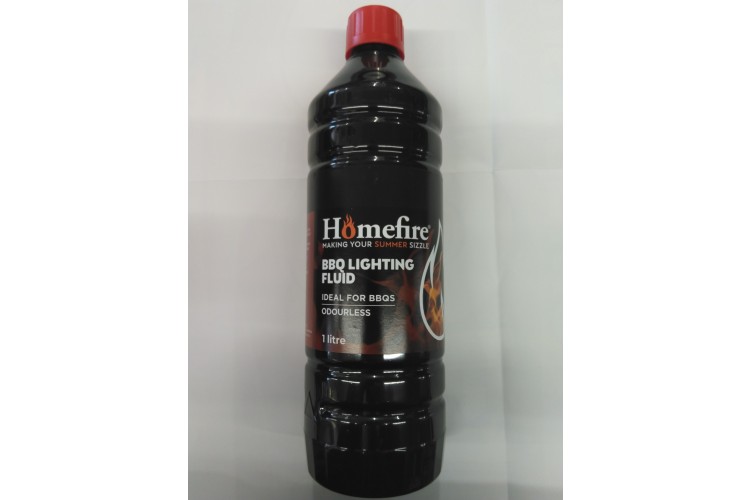 Homefire BBQ Lighting Fluid Ideal For Bbq Odourless 1 Litre