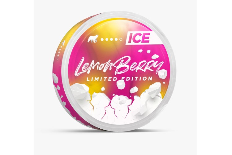 Ice Nicotine Pouches 10g Lemon Berry Limited Edition