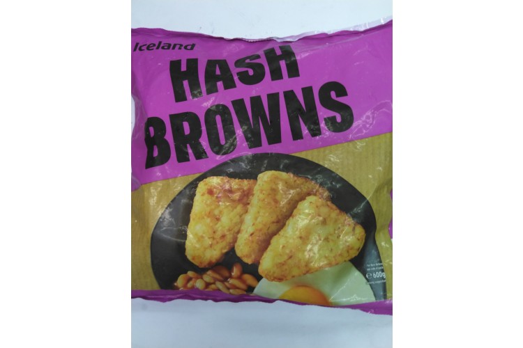 Iceland Hash Browns 600g