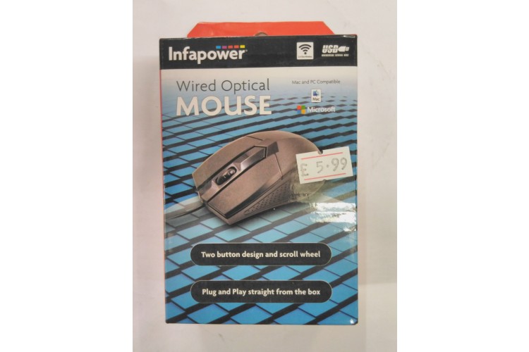 Infapower Wired Optical Mouse 