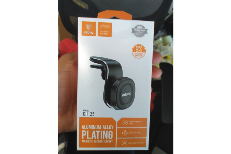 Intax Aluminium Alloy Magnetic Suction Support Mobile Phone Holder